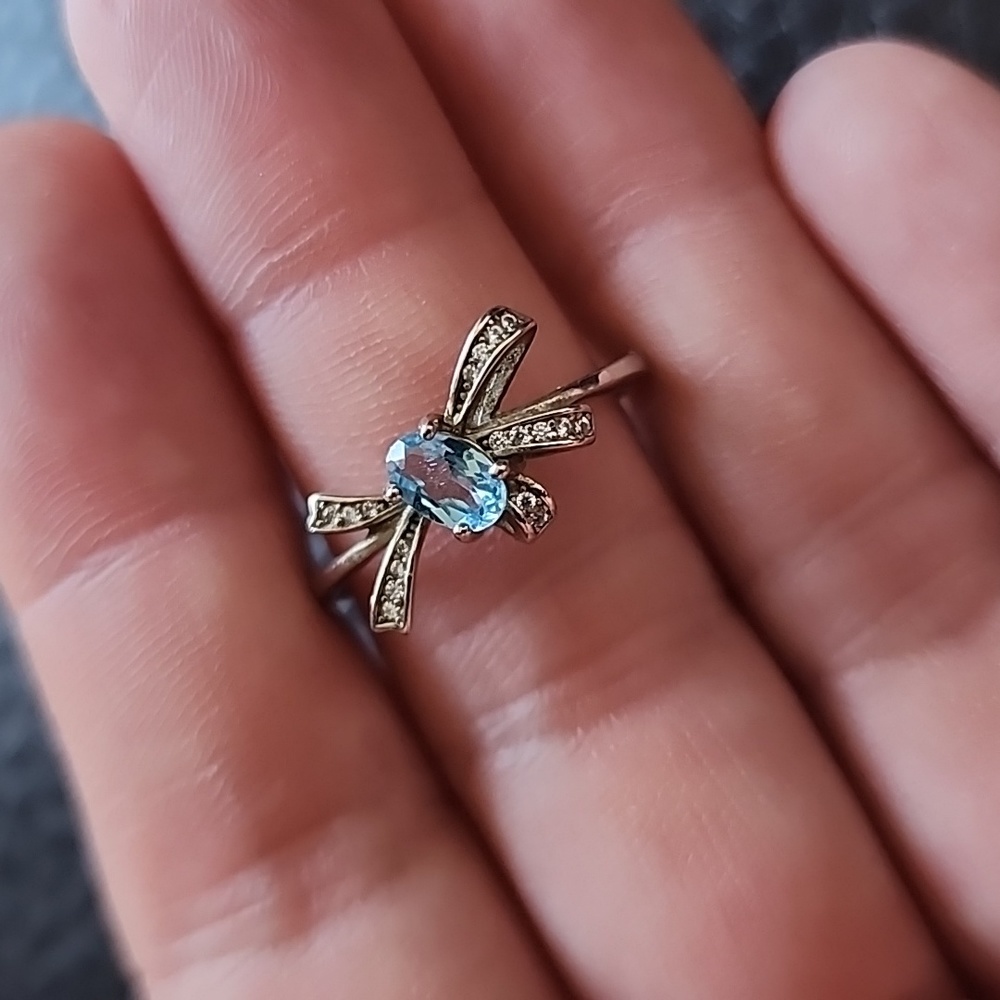 Sterling Silver Adjustable Ring - image 3